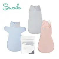 在飛比找樂天市場購物網優惠-美國Swado 全階段靜音好眠包巾-輕薄透氣款(莫藍迪灰/藍