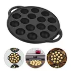 Pancake Maker Pan Steel Shell Plate Cast Iron Pan Escargot Serving Plate