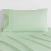 Sheridan Callie Sheet Set in Mineral Green Size: King Single Cotton