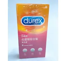 在飛比找樂天市場購物網優惠-【誠意中西藥局】Durex杜蕾斯 綜合裝 6入/盒 保險套 