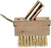 LimCryspp Wire Weeding Brush Remover, Garden Weeding Tool, Carpet Moss Remover Brush, Wire Rag Brush Crease Wire-Brush Weeding Scraper, Removable Wire-Brush Weeding