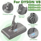 For Dyson V8 Battery Replacement V8 Animal SV10 Absolute Cordless Vacuum Cleaner