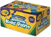 Crayola Easel Accesory Bundle 18 full size Paint pots 12 bright sidewalk chalk brushes and a refill for your easel everthing for the perfect easel set up at home