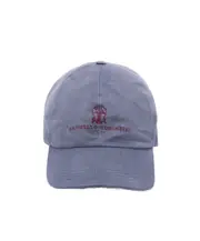 embroidered logo cap L Purple