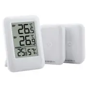 Indoor Outdoor Thermometers Wireless Display Digital Hygrometer Thermomete