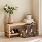 3 Pieces Boots Storage Bags Dust Shoe Bags with Top Handle Wear Resistant Trendy