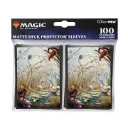 Bloomburrow Plains (Four Seasons) 100 ULTRA PRO MTG deck protectors card sleeves