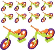 UPKOCH 10pcs DIY Miniature Bike Assembly Kit Simulated Bicycle Model for Creative Play Craft Collectors Materials for Fun