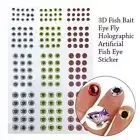 Fly Tying 3D Holographic eye 3D Fishing Bait Eyes 2024 Fish Lure Eyes