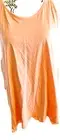 NWT LC Lauren Conrad XL top tank peach sleeveless blouse shirt emb trim