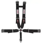 G-FORCE Racing Gear 7030BK PRO 5PT PD-LAP H-SHLD CAM BLACK