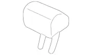 Genuine Honda Headrest Outer 82140-TP6-A02ZA
