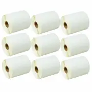 9Rolls 4X3 Direct Thermal 500 Labels For Zebra LP2844 LP2424 ZP450 GX420D