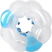 120cm PVC Bubble Balls for Adults Bumper Ball with Handles, Sturdy, Waterproof, Easy to Inflate, Portable, for Bubble Football, Parks, Beaches