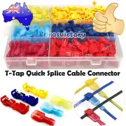 T-Tap Electrical Wire Crimp Terminals Quick Splice Cable Connectors 240Pcs Kit