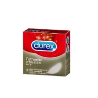 在飛比找PChome24h購物優惠-Durex杜蕾斯 超薄裝 保險套 3入裝