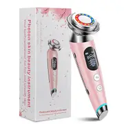 Facial Cleanser Face Lift Device Microcurrent Skin Rejuvenation Facial Massager Light Anti Aging Wrinkle Skin Care Tools