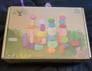 Brand New Bigshu Wooden Stacking Blocks