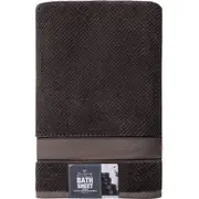 Inspire Premium Bath Sheet Charcoal Each