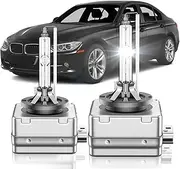SENROBO Fit for BMW 2007-2016 320i 328i 335i Xdrive GT E90 E92 E93 2014-2016 428i 435i 2017-2019 430i 440i D1S HID Xenon Headlight Bulbs, 750li 760li High Low Beam Bulb, 6000K Cool White, Pack of 2