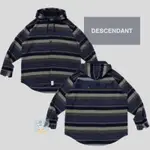 DESCENDANT 22AW MULE HOODED LS SHIRT 鯨魚 長袖襯衫 帽衫 外套