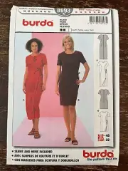 Burda 8993 UNCUT Sewing Pattern, Misses' Dress, Size 10-22