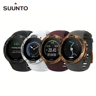 芬蘭 SUUNTO 5 防水GPS運動心率手錶 絕佳電池續航力 加贈日本sasaki運動毛巾 台灣授權正版公司貨