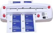 Automatic Cutter Card, Electric Business Card Cutting Machine, 50r/min, 54 * 90mm Scrapbooking Tool, 300g Business Card Cutter Machine with 9 Blades and Automatic Security Safeguard