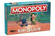 Monopoly: Disney Lilo Stitch Buy, Sell, Trade Characters from Disneys Animated Film Classic Monopoly Game Officially-Licensed Lilo and Stitch Merchandise 2-6 Players