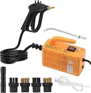 zolyet 2600W Portable Steam Cleaner High Temperature Pressurized Handheld Self-control Steam Cleaning With Extension Tube Brush Heads for Kitchen Bathroom Car Manual Control