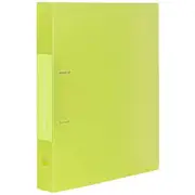 King Jim A4 2 D-Ring Simplease Binder 30mm Pea Green
