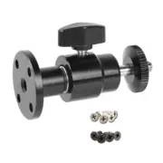 Wall Mount 1/4-20 Mini BallHead Mounts for Monitors/Surveillances System Support