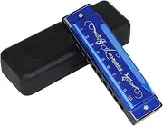 Harmonica Deluxe Harmonica Diatonic Harmonica Gifts Professional Mouth Organ Blue