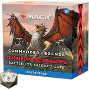 MTG Magic Commander Legends Battle for Baldur's Gate Prerelease Pack Kit