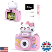 Kids Camera for Girls and Boys, 1080P 8X Digital Zoom Camera for Kids Age 3 4