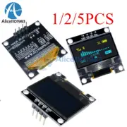 1/2/5X 0.96" 4 pin I2C IIC 128X64 OLED LCD Display Board Yellow Blue for Arduino