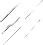 CTIRCHIU 5Pcs Ear Wax Removal Tool Ear Spoon Cleaner for Safe Ear Hygiene Portable Ear Wax Picker Kit for Family Use and Daily Cleaning