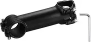 sourcing map 31.8mm Bike Stem 7 Degree 110mm Aluminum Alloy Bicycle Handlebar Stem with Hex Wrench for Mountain Road Bike BMX MTB Cycling, Black