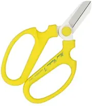Ikebana Shears Scissors Japanese Flower arrangement Sakagen Koryu Small Yellow