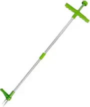 93Cm Gardening Weed Puller, Stand-Up Manual Weeders Puller Remover Tool with 3 C