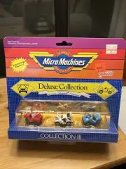Vintage NEW 1989 Galoob Micro Machines Deluxe Collection # 3 Mustang Camaro