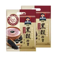 在飛比找PChome24h購物優惠-【QUAKER 桂格】營養榖珍麥片-黑穀珍寶(27gx10包