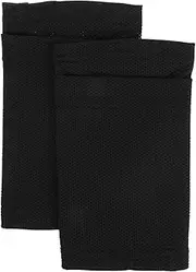 [TOGEVAL] 1 Pair Soccer Shin Guard Socks Black School Socks Adult Football Leg Protector