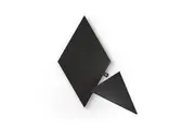 Nanoleaf Shapes 3 Panels Ultra Black Triangles Expansion Pack Wall Smart Light