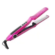 CLASSIC PINK TITANIUM PLATE FLAT IRON HAIR STRAIGHTENER 1.5 450 ℉ XPERSIS PRO