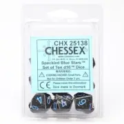 d10 Clamshell Speckled Blue Stars (10)