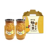 在飛比找PChome24h購物優惠-【韓味不二】濟州島柚子茶禮盒(1kg x2入/盒)