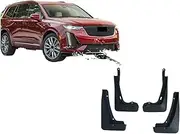 Compatible for Cadillac XT6 4PCS Front and Rear Mud Guard Flap Mudguards Mud Flaps Fender MudFlaps Car Auto Accessories 2020 2021 2022 2023