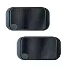 SOGA 2X 47cm Cast Iron Ridged Griddle Hot Plate Grill Pan BBQ Stovetop LUZ-ZPaiA