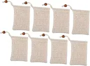 Beavorty Handmade Soap Bag Mesh Soap Saver Pouch Holder Bag Reusable for Shower